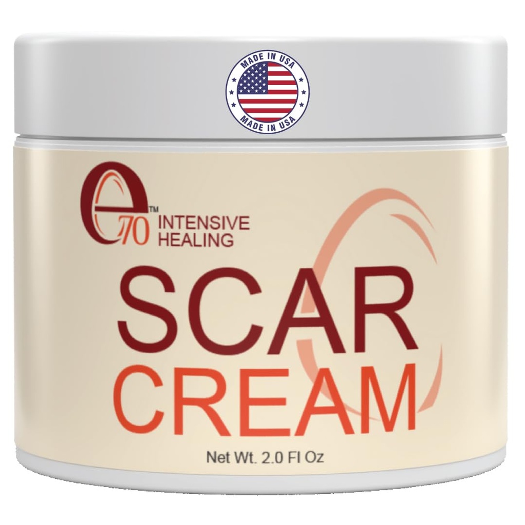 Scar Cream Gel for Surgical Scars Fast Repair C-Section -2.0 Fl Oz , Stretch Marks, Keloids, Burns, Scar Away Cream for Old Scars. Vitaminas Llenas - Todos los tipos de piel - Reducir los puntos de acné y el tratamiento de la cicatriz