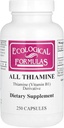 Fórmulas ecológicas All Thiamine, 250 cápsulas