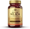 Solgar Oceanic Silica Vegetable Capsules, 25 Mg, 50 Count