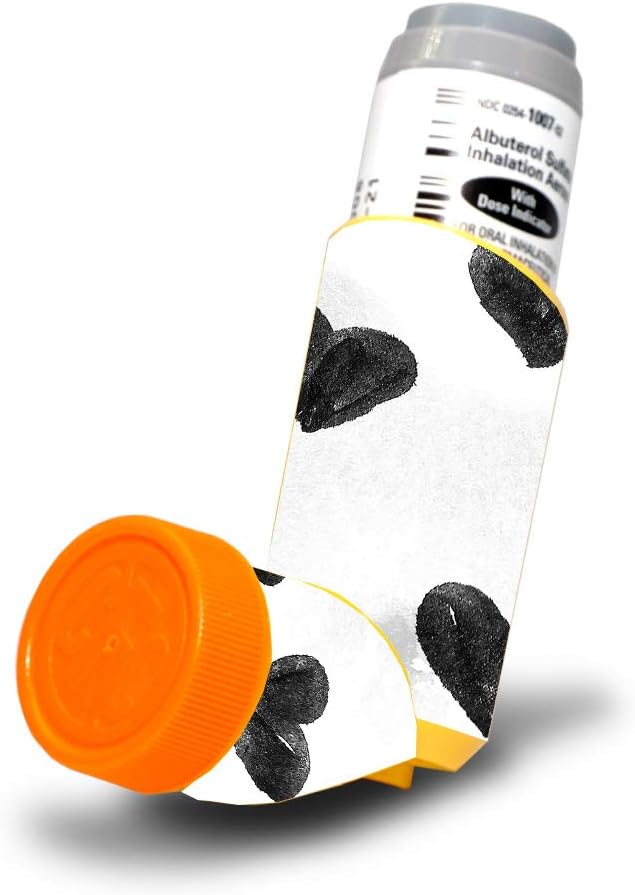 MightySkins Skin for Proventil HFA Asthma Inhaler - Kiss Me | Protective, Durable, and Unique Vinyl Decal wrap Cover | Easy to Apply, Remove, and Change Styles | Made in The USA