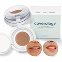 Coverology Cold Sore Treatment " Cold Sore Concealer - The Best Full Coverage Cold Sore Cover Up maquillaje para ayudar a disguise y calmar - Medium