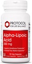 PROTOCOLO PARA LA VIDA BALANCE Suplemento Ácido Alfa-Lipoico - 600 mg ALA - Oxidative Stress Quencher, Blood Flow & Heart Health - Kosher & Dairy Free - 60 cápsulas Veg
