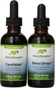 Remedios nativos Candidato y Detox Drops ComboPack