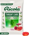 Ricola Max Swiss Cherry Throat Care Large Bag ← Tos Suppressant Drops ¦ Dual Action Liquid Center ← Soothing Long-Lasting Relief - 34 Count (Pack of 1)