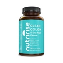 NutriRise 15 días Quick Colon Cleanse for Gut Health - Digestive Support with Probiotics " Fiber for Constipation, Regularity " Bloating, Sugar " Gluten Free