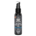 Uncle Jimmy Beard Growth Oil with Biotin | Natural Beard Care for Thicker, Fuller Healthier Beard | Men's Facial Hair Treatment for Grooming | Increases Thickness and Volume 2 Fl Oz