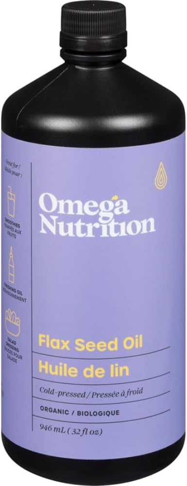 Aceite de semilla de Flax Omega de 32 onzas