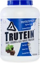 Body Nutrition Trutein High Protein Powder: 45% Whey, 45% Casein, 10% Egg White, Gluten-Free, Low Sodium, Grass Fed Whey Protein Powder, Gym Supplement &amp; Breakfast Shake, Chocolate Mint, 4lb