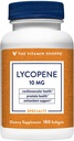 La vitamina Shoppe Lycopene 10MG, Antioxidante que soporta la salud cardiovascular, próstata y celular (180 Softgels)