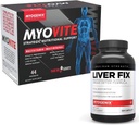 Myogenix Myovite Multivitamin &amp; Liver Support Supplement Bundle – Advanced Daily Nutrition & Organ Support – Promote Energy, Detox, and Global Wellness