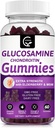 Glucosamine Chondroitin Gummies with MSM & Elderberry – Extra Strength Mobility & Flexibility Support, Antioxidant Immune Supplement for Women &amp; Men