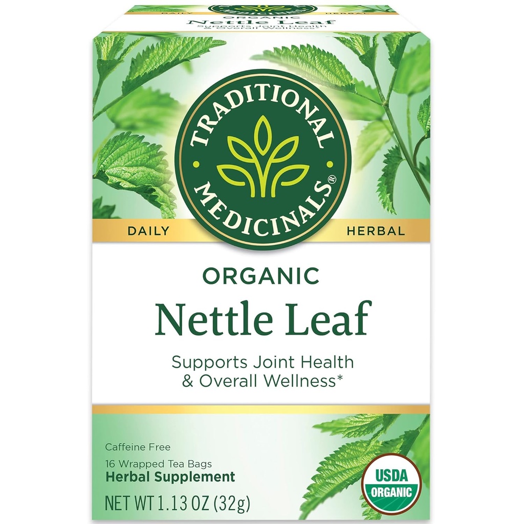 Medicinal Tradicional Hoja Orgánica Herbal Tea, apoya la salud conjunta " Wellness general, (Pack of 2) - 32 Tea Bags Total