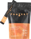 Inmunidad Protekt - Soporte Inmunitario Fórmula líquida con zinc y vitamina C - Natural, Antioxidante libre de azúcar y mezclas de vitaminas - Pack de 30 - Orange