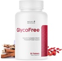 GLYCOFREE Supplement, Natural Plant-Based Blend with Berberine, Bitter Melon, Cinnamon, Inulin ← Non-GMO, Made in USA - 30 Tablets, 1 Month Supply