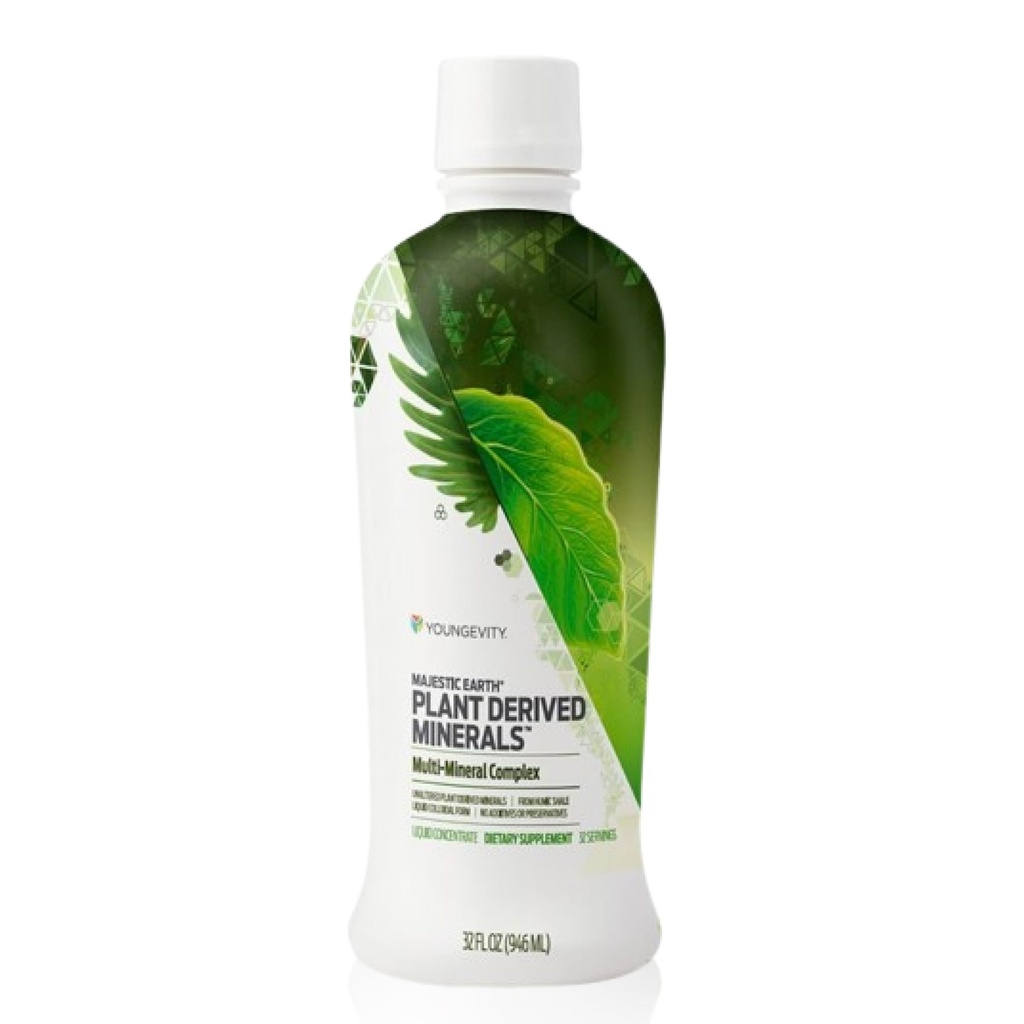 Youngevity Plant Derived Minerals Multi-Mineral Complex ← Hecho de Humic Shale ← Liquid Colloidal Form ← 32 Servings (32 Fluid Oz (Pack of 1))