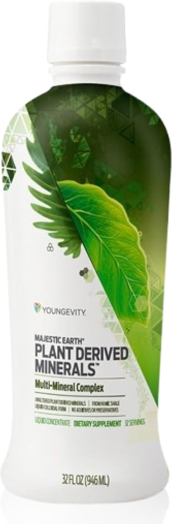 Youngevity Plant Derived Minerals Multi-Mineral Complex ← Hecho de Humic Shale ← Liquid Colloidal Form ← 32 Servings (32 Fluid Oz (Pack of 1))