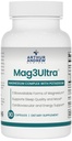Arthur Andrew Medical, Mag3Ultra Triple Magnesium Suplemento, Sucrosomial, Bisglycinate, Taurate para el Muscle, Estrés, Mood, Nerve, Bone & Heart Support, 90 Capsules