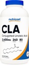 Nutricost CLA (Acido Linoleico Conjugado) 800mg, 240 Softgels