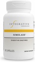 Similasa Terapéutica Integrativa - Suplemento de Enzima Digestiva para Adultos - Apoya la Digestión y la Asimilación de Nutrientes* - Libre de Lácteos &amp; Vegan - 90 Conde (45 Servimientos)