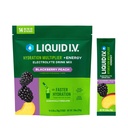 Liquid I.V.® Hydration Multiplier+Energía ← Blackberry-Peach  durable Electrolyte Powder Drink Mix Silencio 3 Pack (42 Servings)
