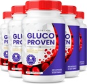rize labs - Gluco Proven Capsules - Advanced Formula Supplement Pills, Maximum Strength Support, All Natural Plus Organic Non GMO (300 cápsulas)