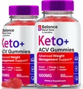 (2 Pack) Balance Blend Keto ACV Gummies, Premium Weight Loss Blend Complex, Keto + Apple Cider Vinegar, All Natural ACV Keto Formula, BalanceBlend Keto Plus ACV Gomitas Review (120 Gummies)