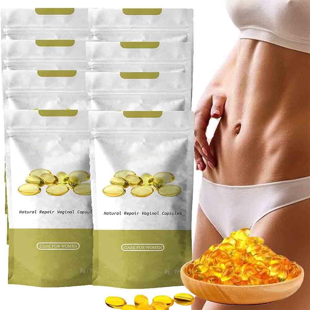 Productos Instant Anti-Itch Detox, Cápsulas, Reparación de Firmas &amp; Cápsulas naturales rosas y tender, Manténgase limpio &amp; fresco (8Bag)