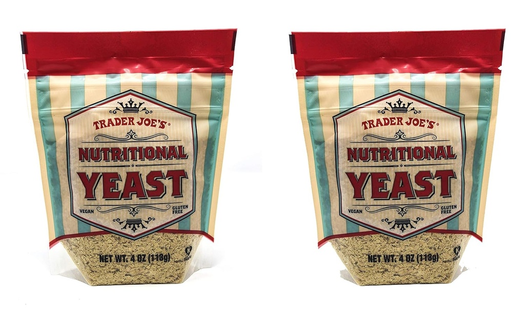 Levadura nutricional de Joe - Vegan, sin gluten, 4 onzas - PACK OF 2