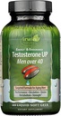 Irwin Naturals Energy 'ю' Endurance Testosterone Up Hombres Más de 40 60 Sgels