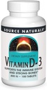 Fuente Naturals Vitamina D-3 400 iu, soporta el sistema inmune y los huesos fuertes* - 100 Tabletas