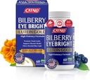 Bilberry Eyebright Extract Gold - for Fatigue & Blurry Vision - Eye Vitamins with Bilberry Lutein and Zeaxanthin Supplements for Eye Clarity -Halal - 60 Capsules