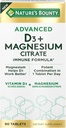 Bounty Advanced Vitamin D3 con Magnesium Citrate Immune Formula, soporta Immune y Bone Health, 90 Tablets