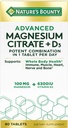 Bounty Advanced Vitamin D3 con Magnesium Citrate Immune Formula, soporta Immune y Bone Health, 90 Tablets
