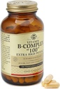 Solgar B-Complex "100", 100 cápsulas vegetales - Nervous System Support - Supports Energy Metabolism - Non-GMO, Vegan, Gluten Free, Dairy Free, Kosher - 100 Servings