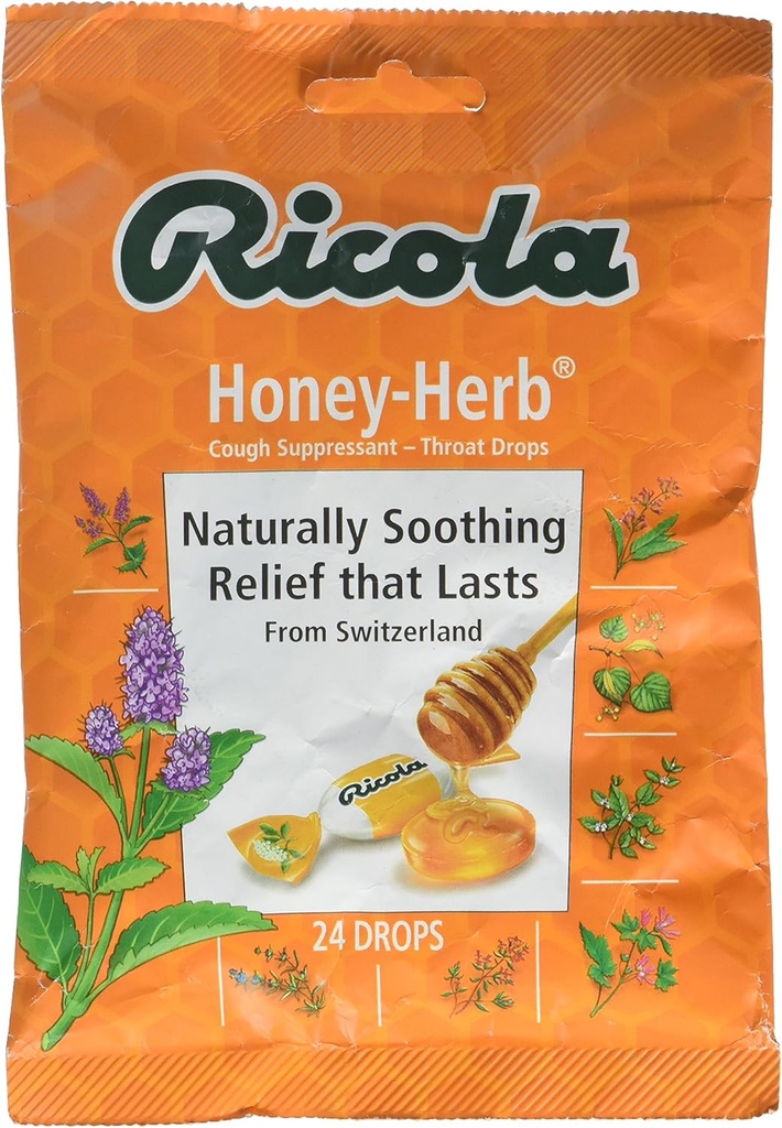 Ricola Natural Honey Herb 24 gotas