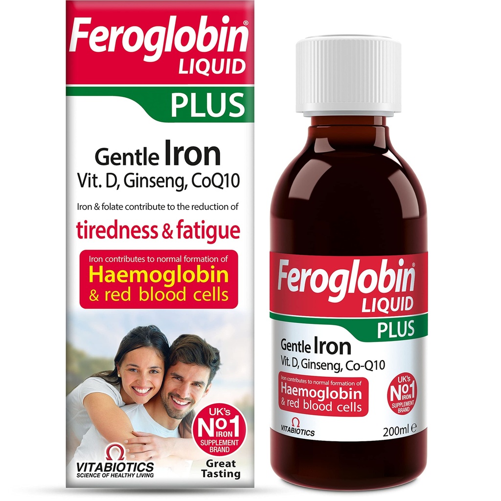 Vitabióticos Feroglobin 200ml Plus Liquid