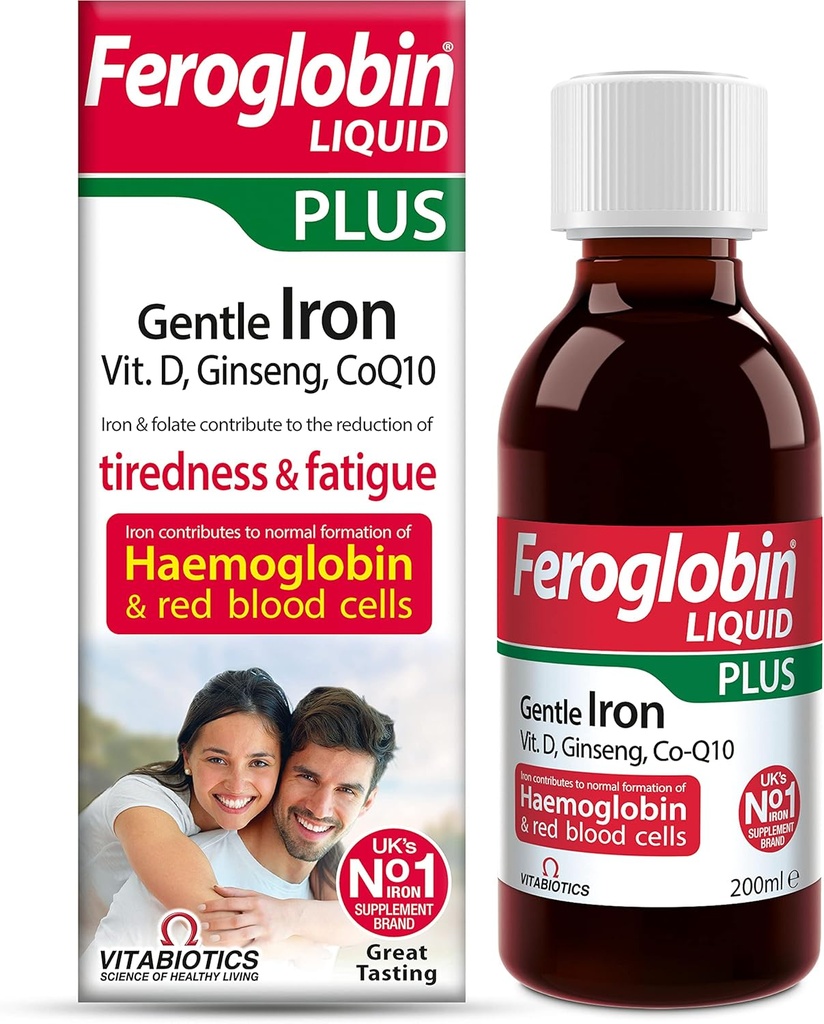 Vitabióticos Feroglobin 200ml Plus Liquid