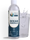 Baja Gold Liquid Trace Mineral Drops – Pure Ocean-Based Minerals for Water & Food ← Electrolytes sin refinar para el sabor equilibrado Ø Mineral-Rich Saline Solution & Oral Cleanse  12 fl oz, 90-Day Supply.