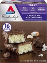 Atkins Endulge Chocolate Coconut Flavored Bar, Bajo Sugar Treat, Alto en Fiber, 16 Conde