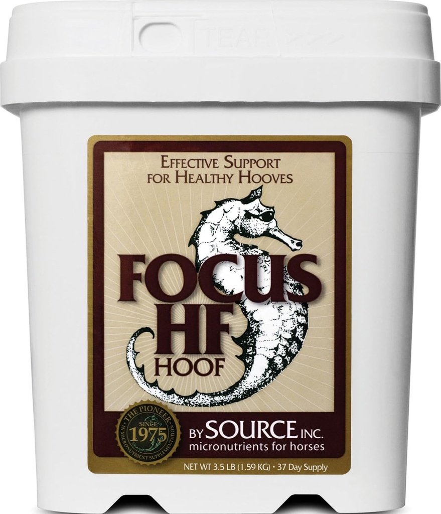 Fuente 573935 Focus Hf Hoof micronutrientes para caballos, 3.5 lb