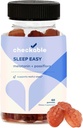 Chequeable® Melatonin Gummy - 60 Cuenta - Melatonina, Passiflora y Vitamina B6