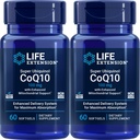 Super Ubiquinol CoQ10 con soporte Mitocondrial mejorado 100 mg, 60 softgels (Pack of 2)