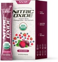 Suplementos de óxido nítrico USDA Organic Beet Root, soporta la circulación y la presión sanguínea saludable ya dentro del rango normal, 10 paquetes de talla única, la baya mixta