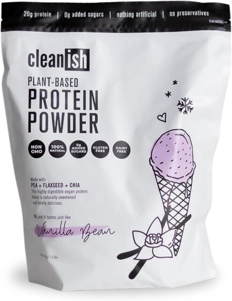 Proteína basada en plantas limpias (Vanilla Bean)