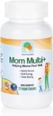 Raise Them Well Mom Multi+ Daily Multivitamin for Women with Active Folate, Adaptogens " Bacopa, Energy, Stress " Cognitive Support, 120 Veggie Capsules