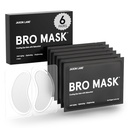 BRO MASK Bajo Patches Oculares para Hombres Cuidado de la Esquía ← Máscaras Oculares Enfriantes para Círculos Oscuros y Puffiness, Anti Aging Hydrogel Pads con Bakuchiol, Caffeine &amp; Niacinamide, Eye Bags Tratamiento para Hombres (6 Parejas)