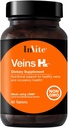 Invitar Veins de Salud Hx® - Asistencia Veins y Salud Circulatoria - Contiene Vitamina C, Citrus Bioflavonoids, Semilla de Castaña de Caballo, Gotu Kola, Fruta de Fresa - 60 Tablets