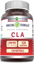 Fórmulas increíbles Suplemento Amino Acid CLA TENIDO 1000 Mg por Serving TENIDO Softgels TENIDO NO-GMO TENIDO Gluten-Free TEN Made in USA (1 Pack, 240 Count)