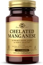 Solgar Manganese Chelated - 100 Tablets - Supports Bone, Joint &amp; Nerve Health - Non-GMO, Vegan, Gluten Free, Dairy Free, Kosher - 100 Servings