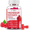 Mejor Magnesio Glycinate Gummies-300mg,Suplemento de Magnesio Glycinate para Mujeres, Alta Absorción Magnesio Vitaminas Gummy (60) Vegan Cont,Flexibilidad &junto Salud Suplemento
